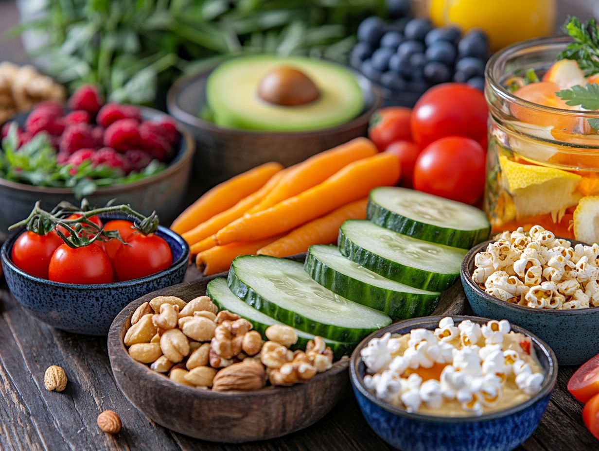 A bowl of air-popped popcorn, a healthy snack option.