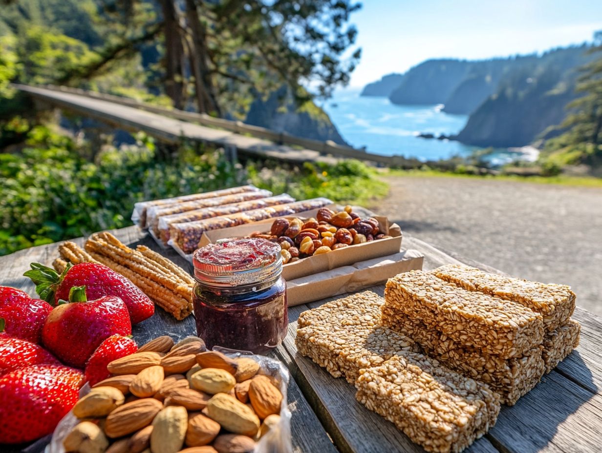 Delicious rice cakes topped with various nut butters