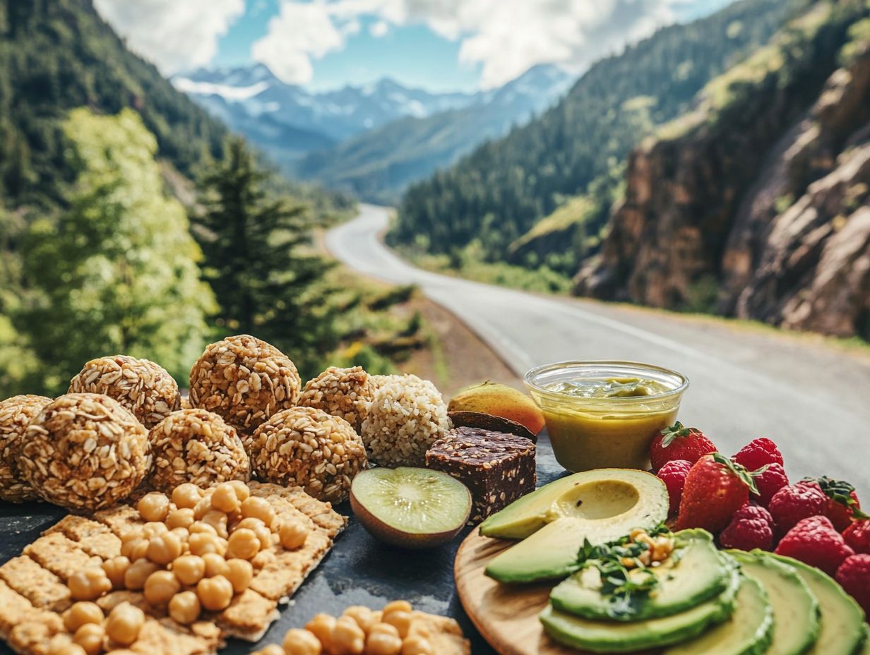 Rice Cakes with Nut Butter and Fruit