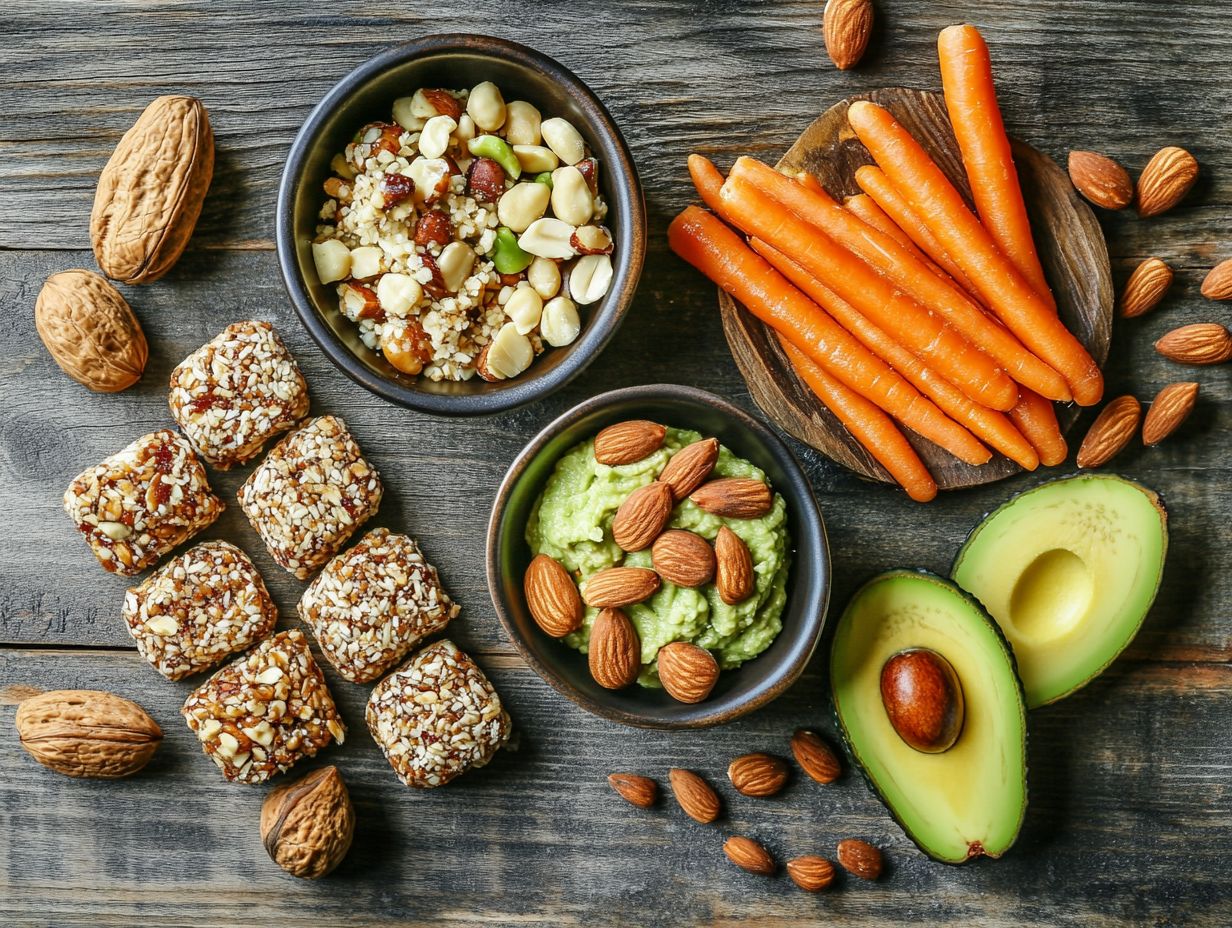 Delicious quinoa energy bites as a gluten-free snack