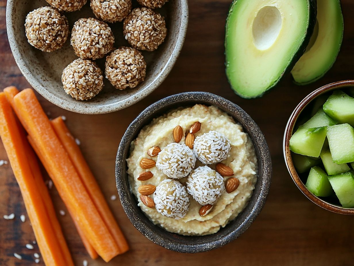 Image showcasing gluten-free snacks for better health