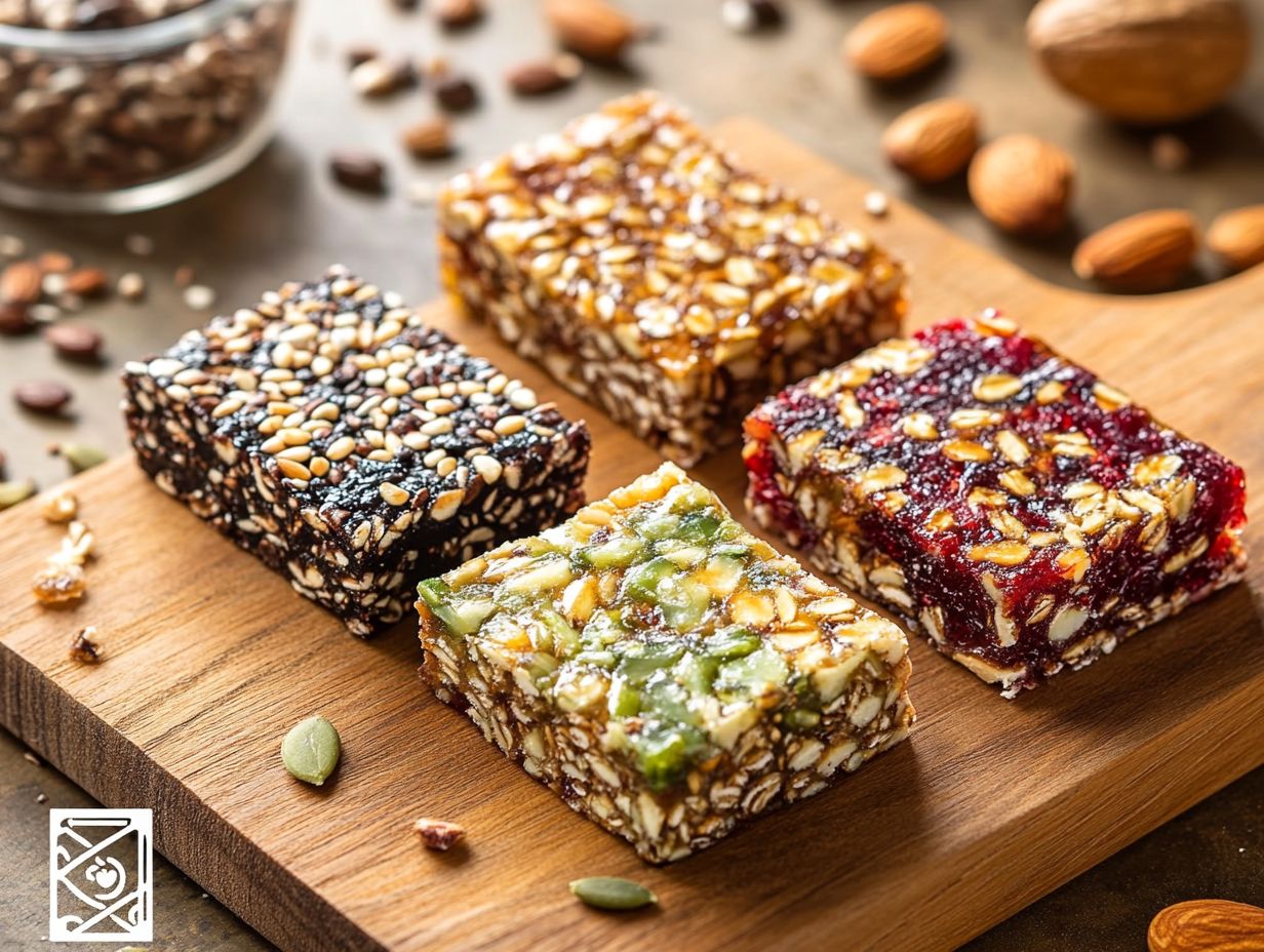 Image illustrating Frequently Asked Questions about gluten-free snack bars