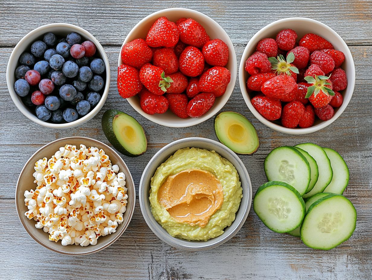 Delicious Rice Cakes Topped with Nut Butter