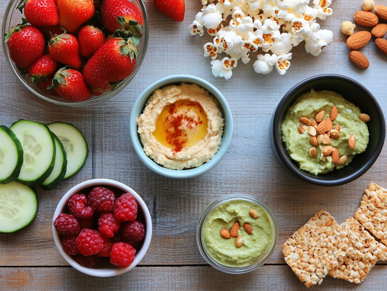 How Can One Incorporate These Healthy Snacks into Their Daily Diet?