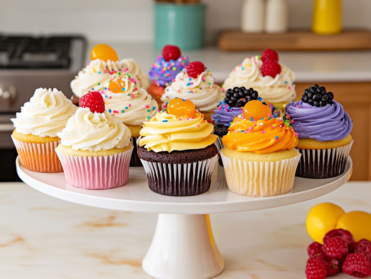 Delicious gluten-free cupcakes