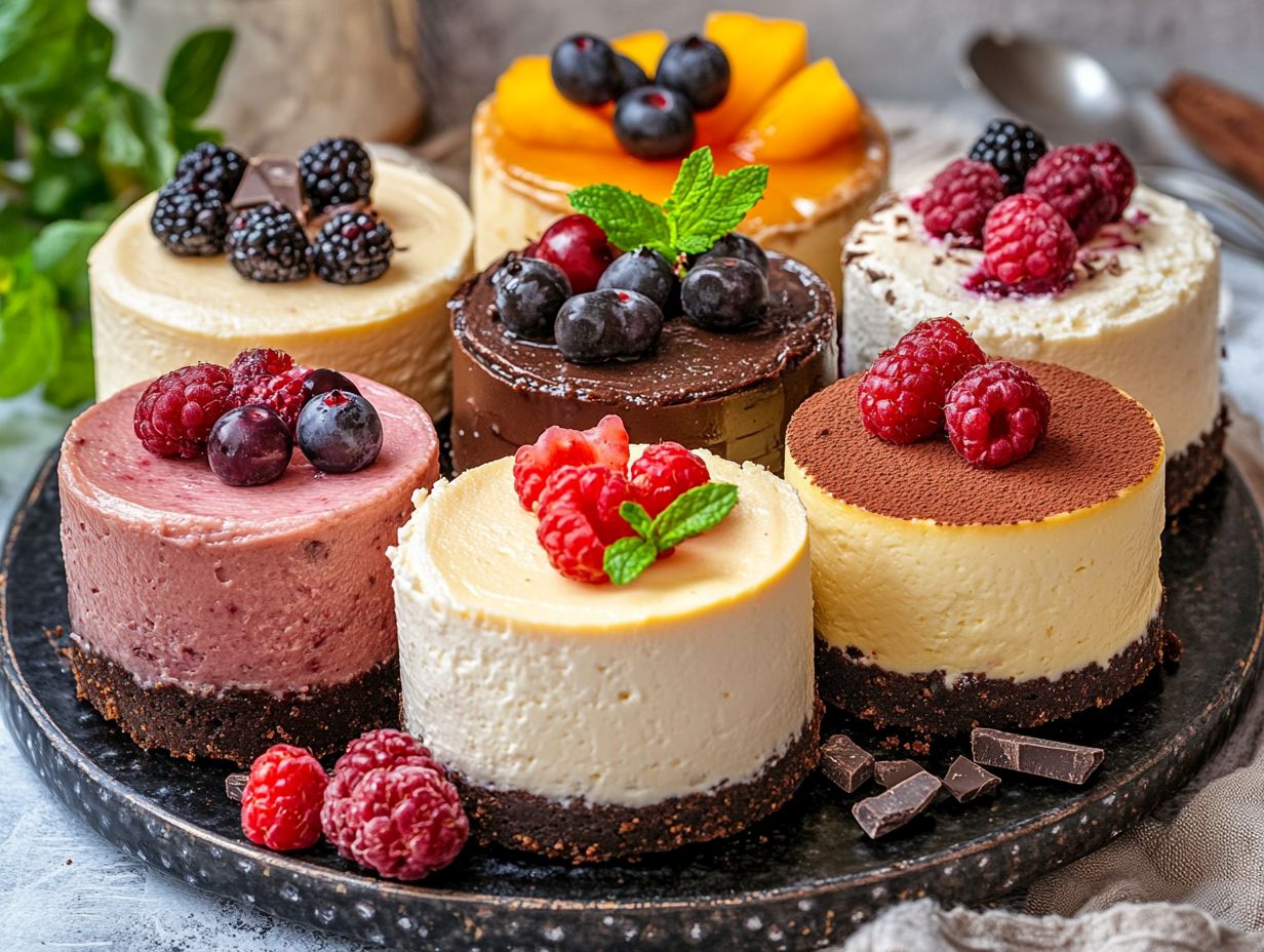 Delicious gluten-free cheesecake