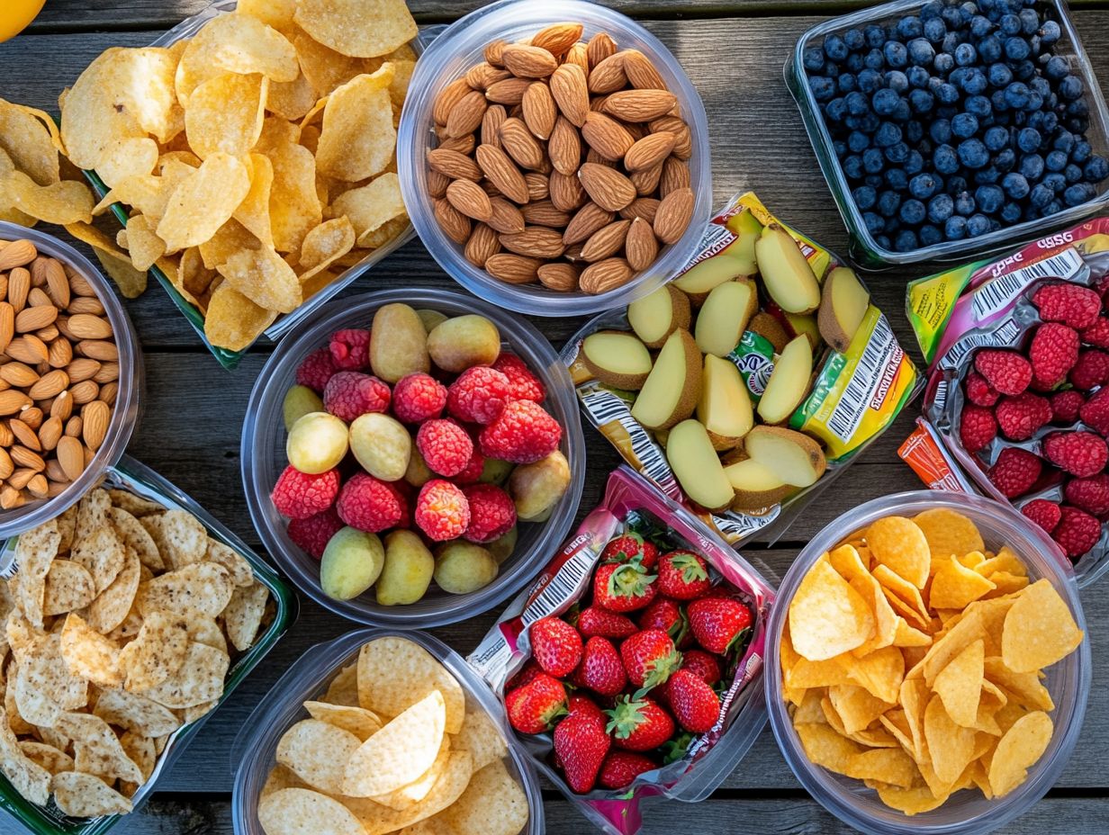 Image illustrating the processing of gluten-free snacks.