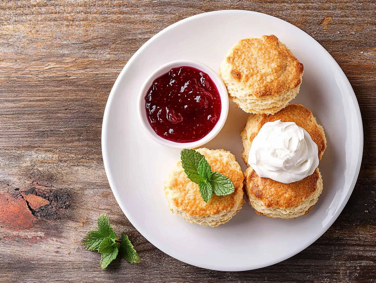 4. Cranberry Orange Scones