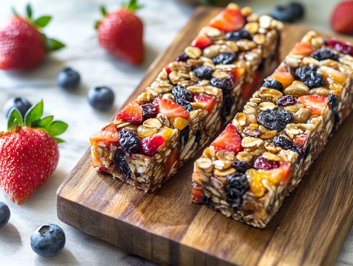 What are gluten-free fruit bars?