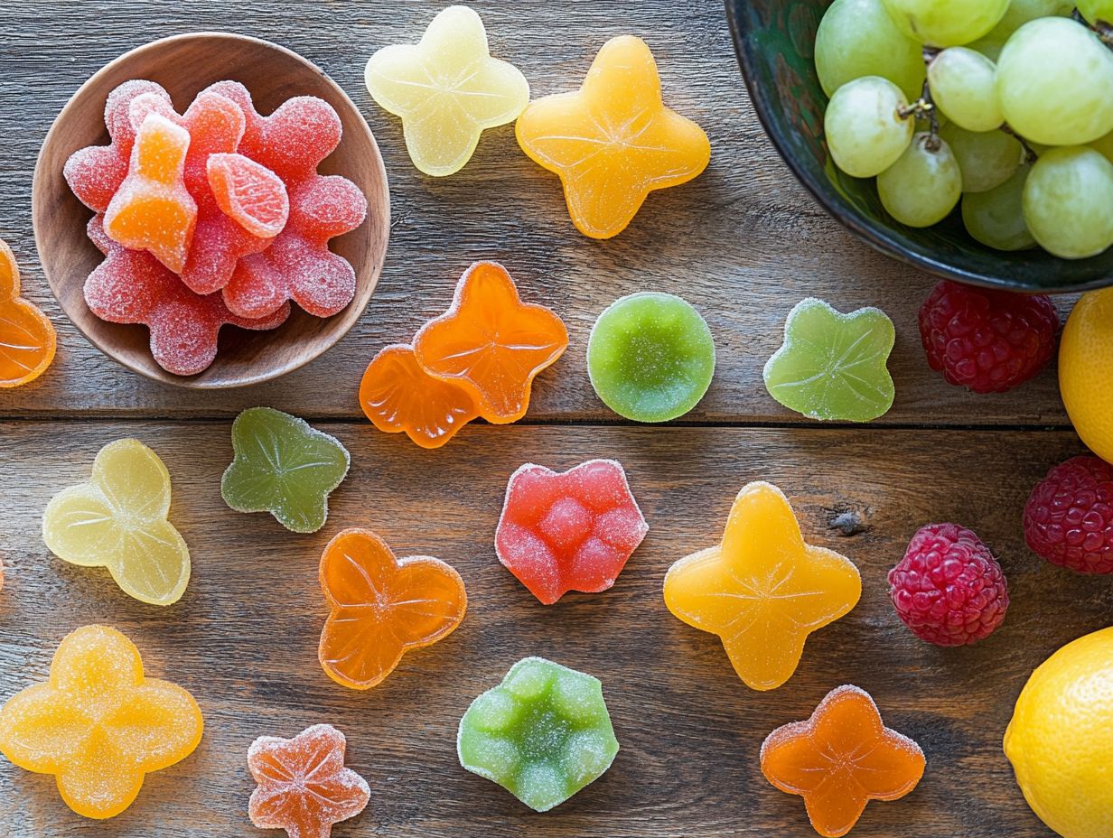 Health assessment of gluten-free fruit snacks