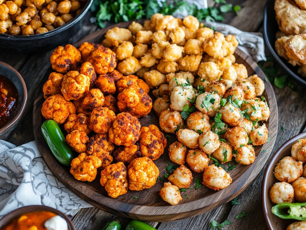 Assorted gluten-free snacks for game day