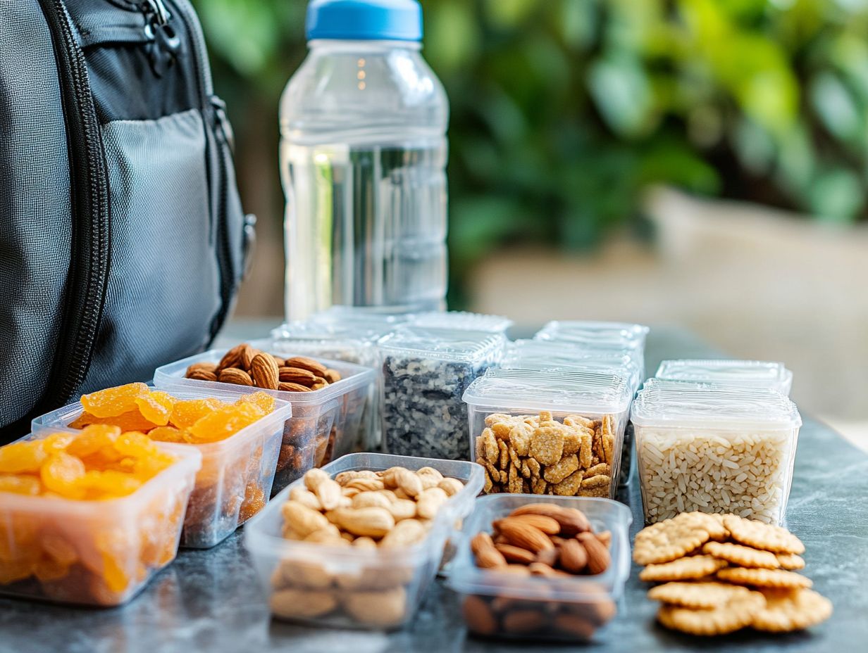 Gluten-free snack packs for convenient snacking on the go