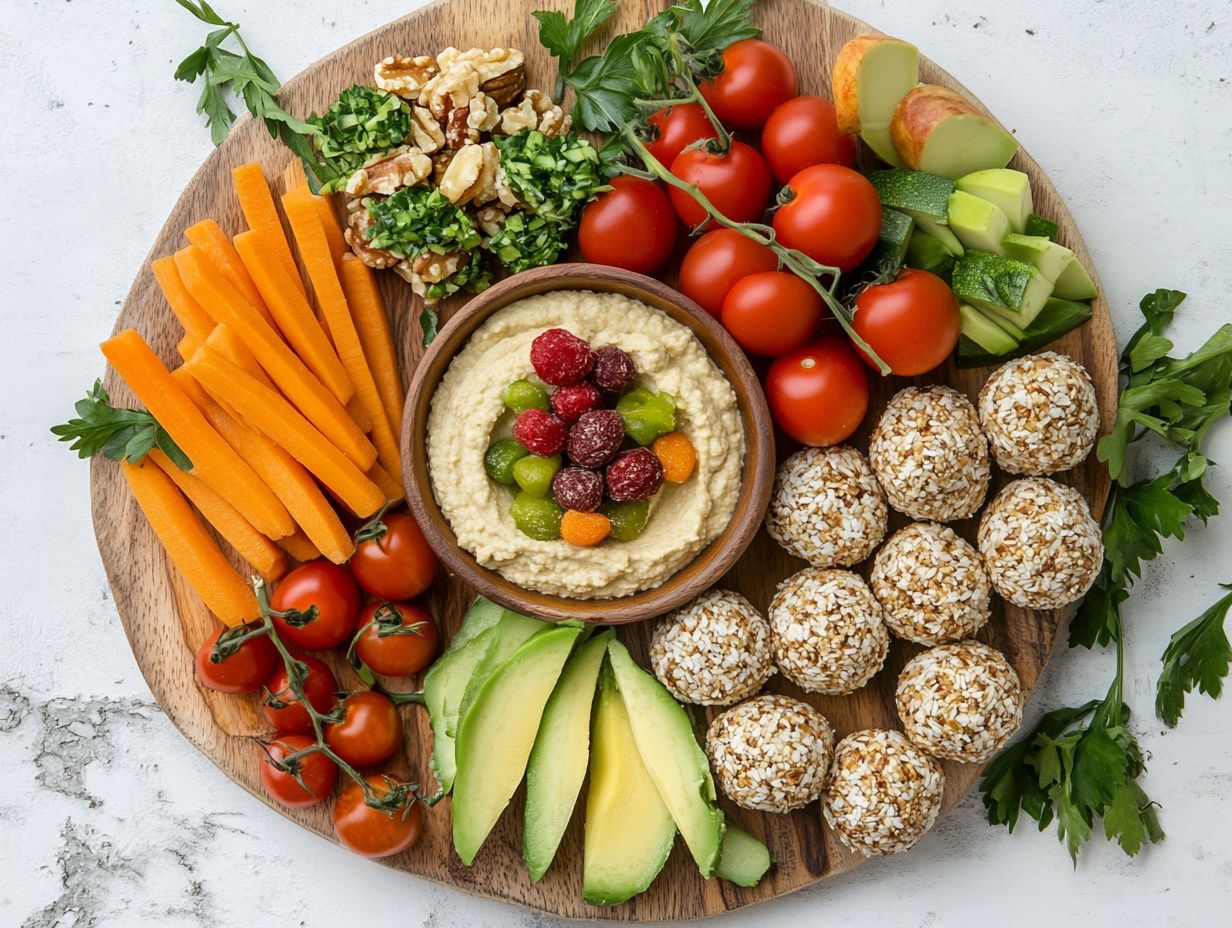 A bowl of crunchy roasted chickpeas, a healthy gluten-free snack