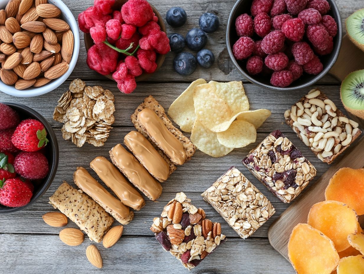 Healthy gluten-free snack options