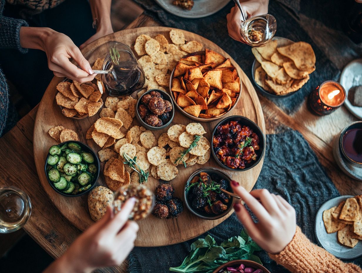 Delicious homemade baked sweet potato chips on a plate.