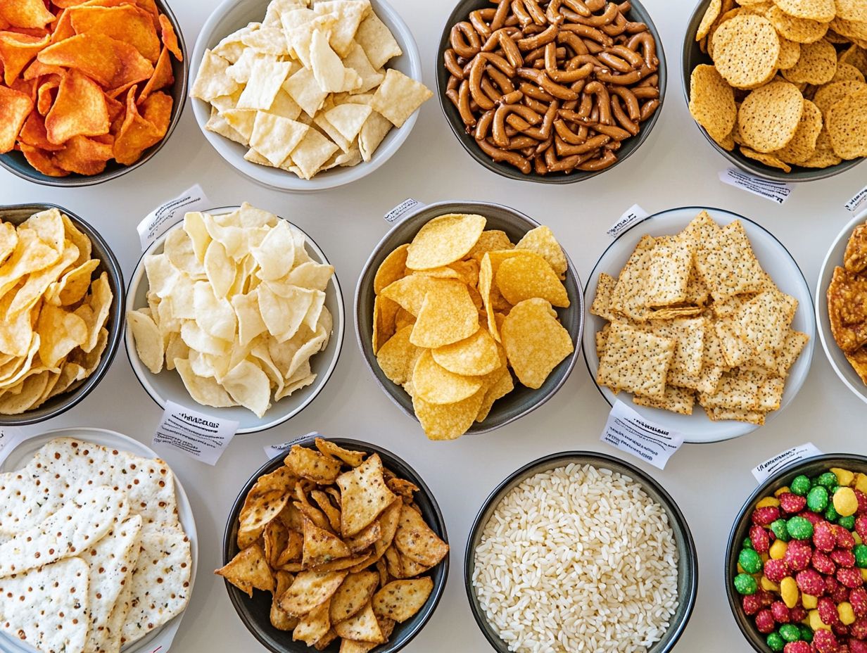 1. What Are Some Common Ingredients in Regular Snacks?