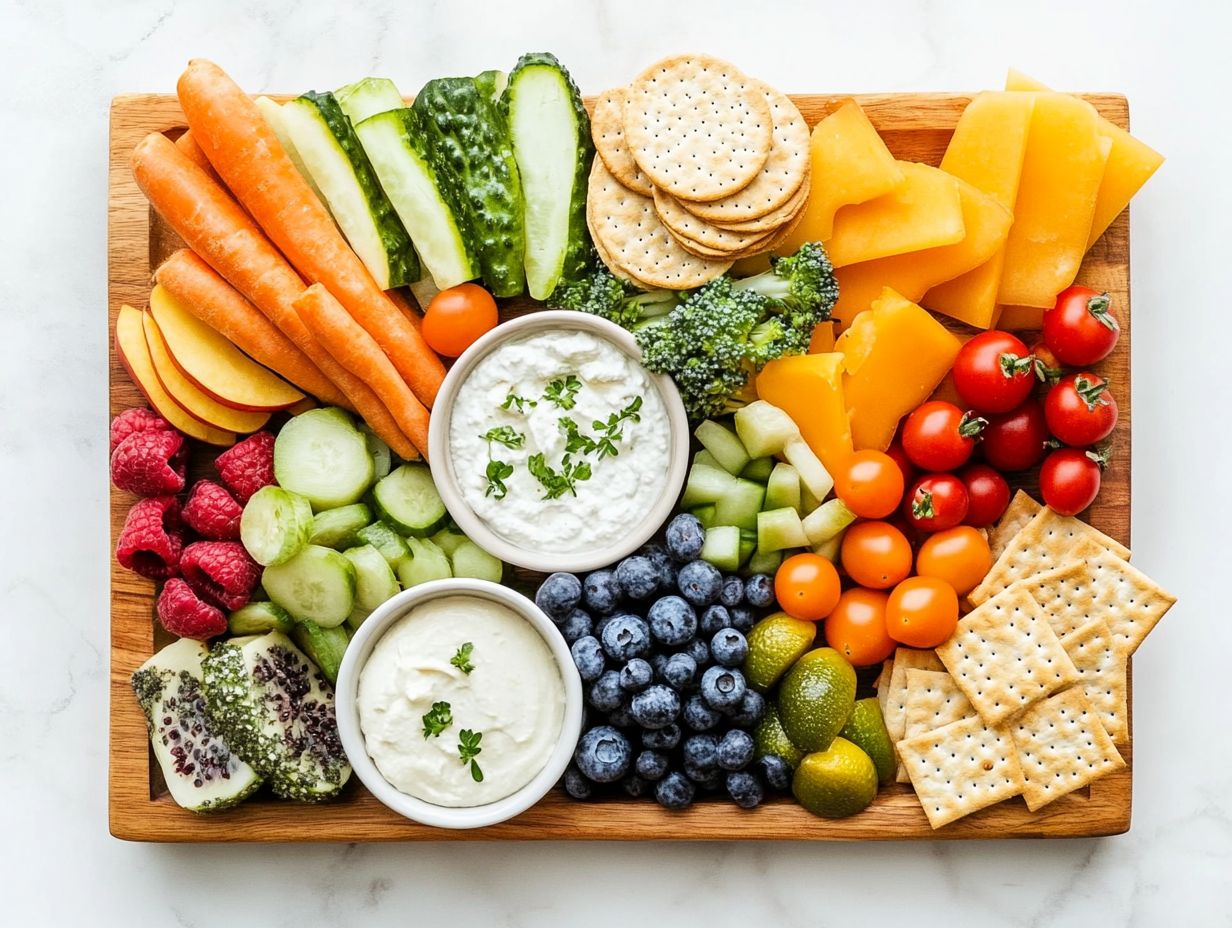 What is a gluten-free snack board?