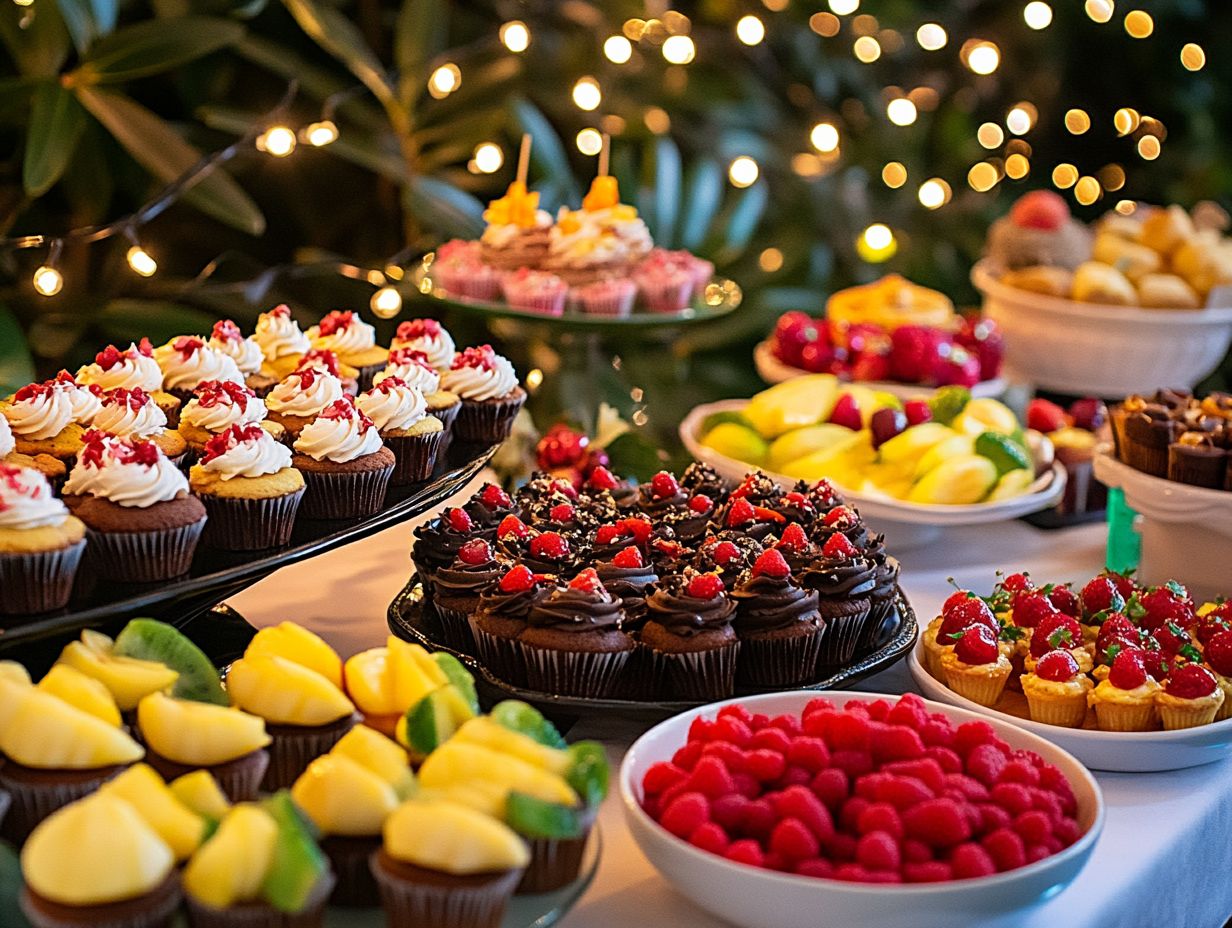 3. Enjoy the Party and Celebrate with Delicious Gluten-Free Desserts