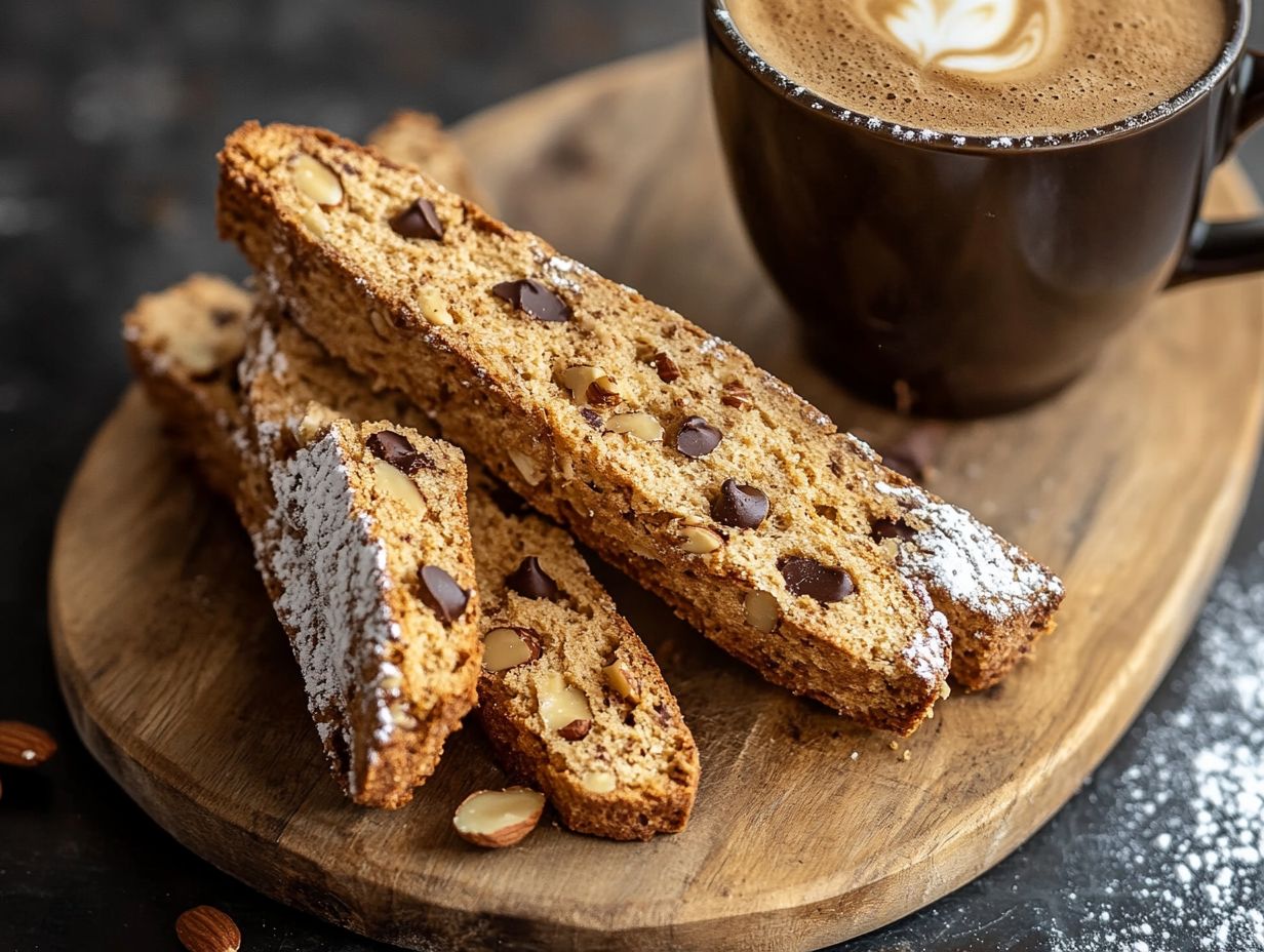 A compilation of frequently asked questions about gluten-free biscotti.