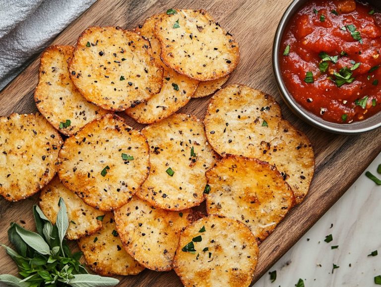 How to Make Gluten-Free Cheese Crisps