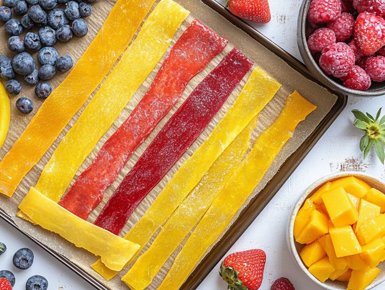 Preparing fresh fruit for gluten-free fruit leather