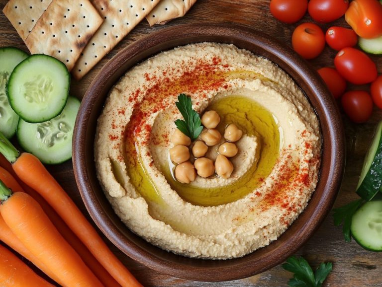 How to Make Gluten-Free Hummus and Dippers