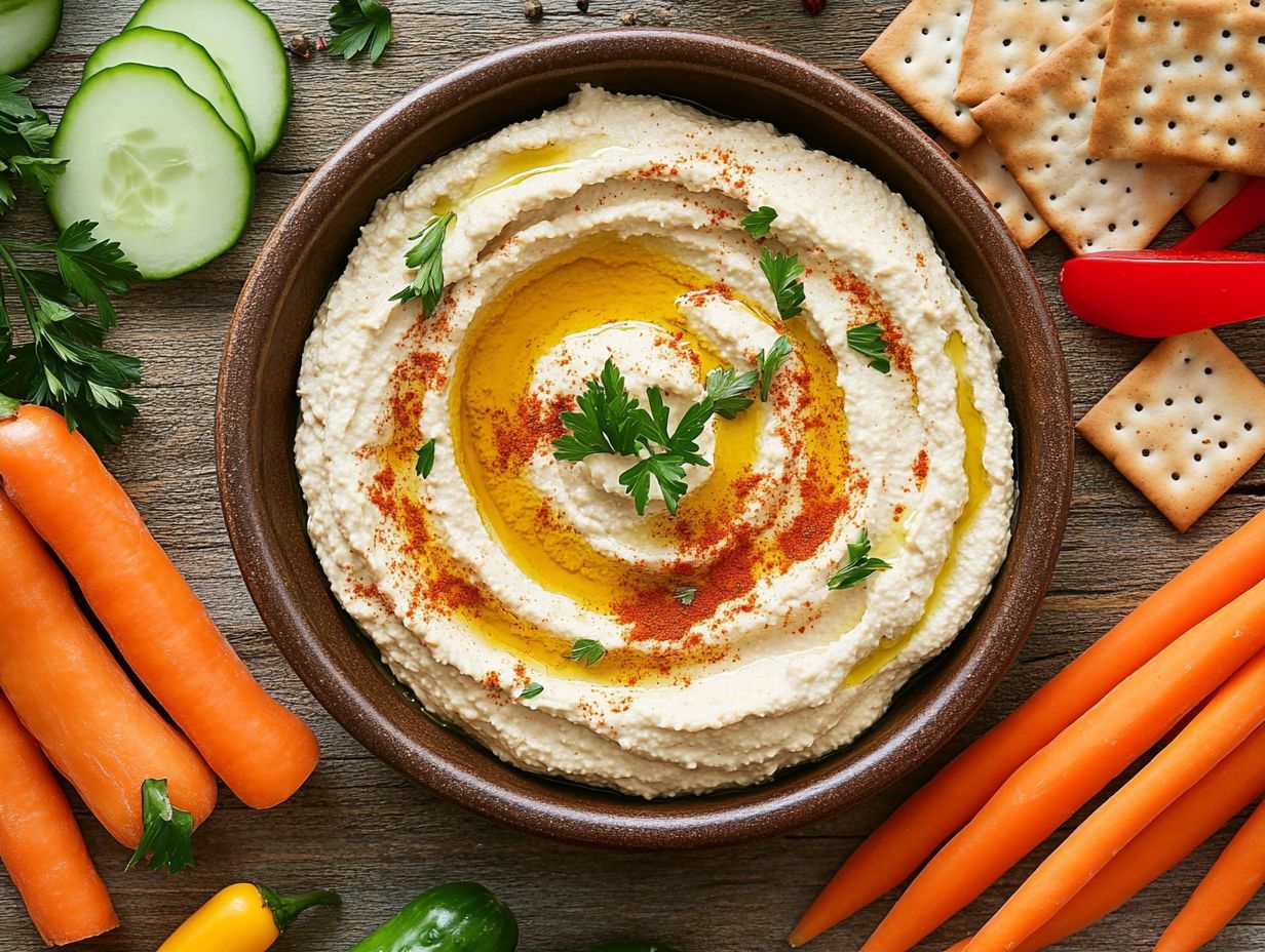 What are the Best Gluten-Free Dippers for Hummus?