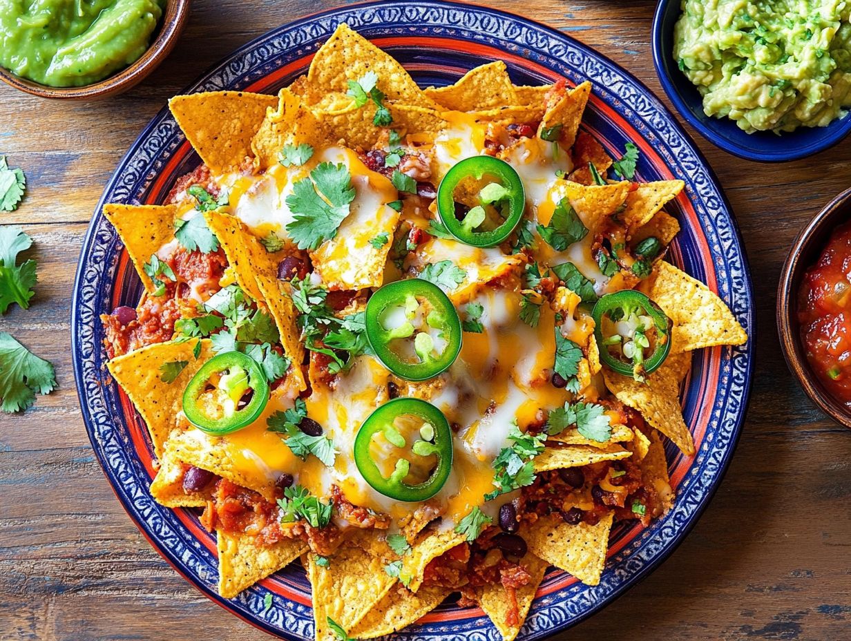 An array of spices including cumin, chili powder, and garlic powder for making gluten-free nachos.