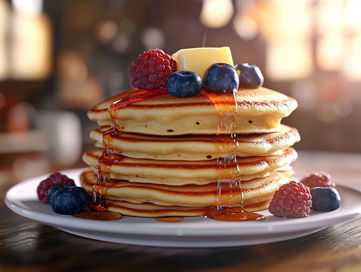 What Ingredient In Regular Pancakes Makes Them Fluffy?