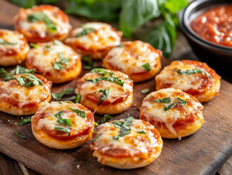 How to Make Gluten-Free Pizza Bites