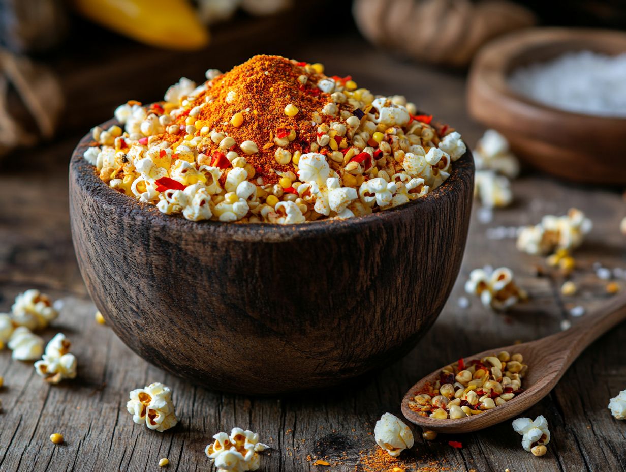 2. Sweet and Salty Popcorn Seasoning