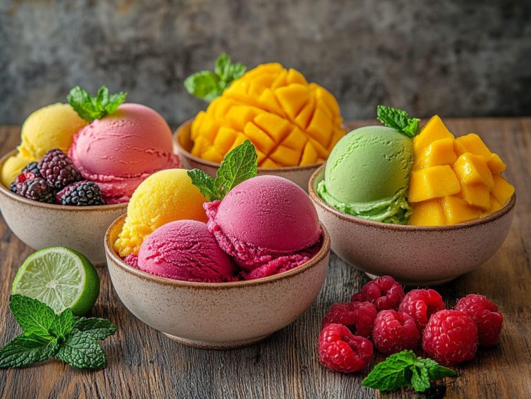 How to Make Gluten-Free Sorbet: Flavor Ideas