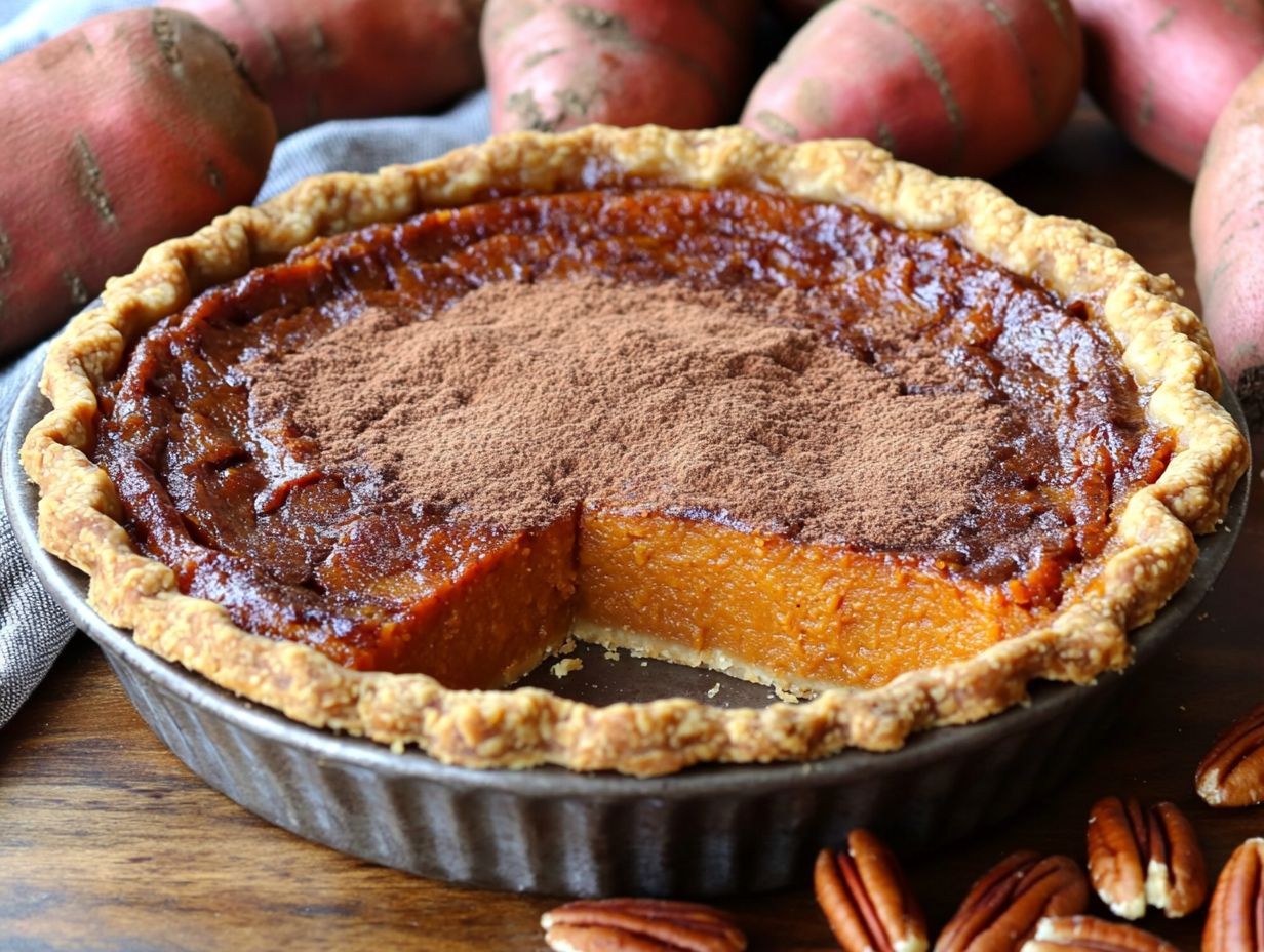 A step-by-step guide to mashing sweet potatoes for gluten-free pie