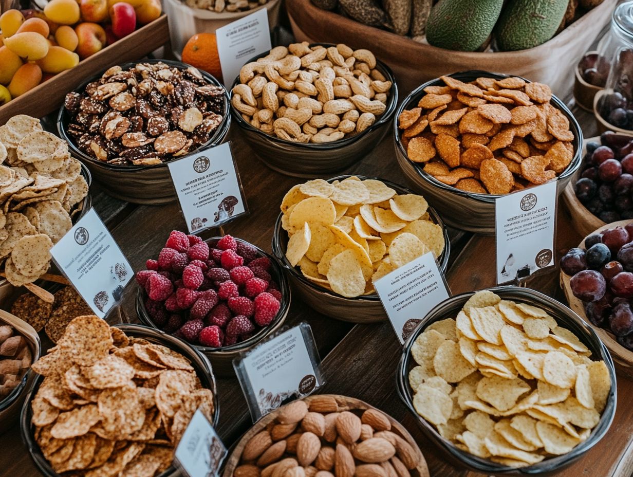 Rice Cakes topped with Nut Butter, a delicious gluten-free snack