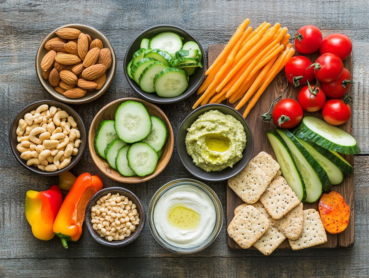 6. Gluten-Free Crackers with Tuna Salad