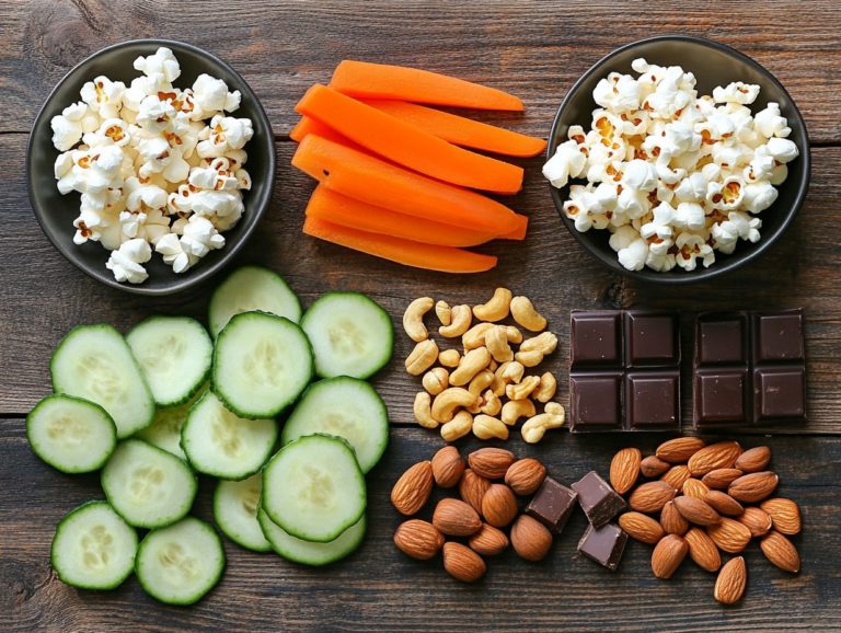 Low-Calorie Snack Substitutes for Your Favorites