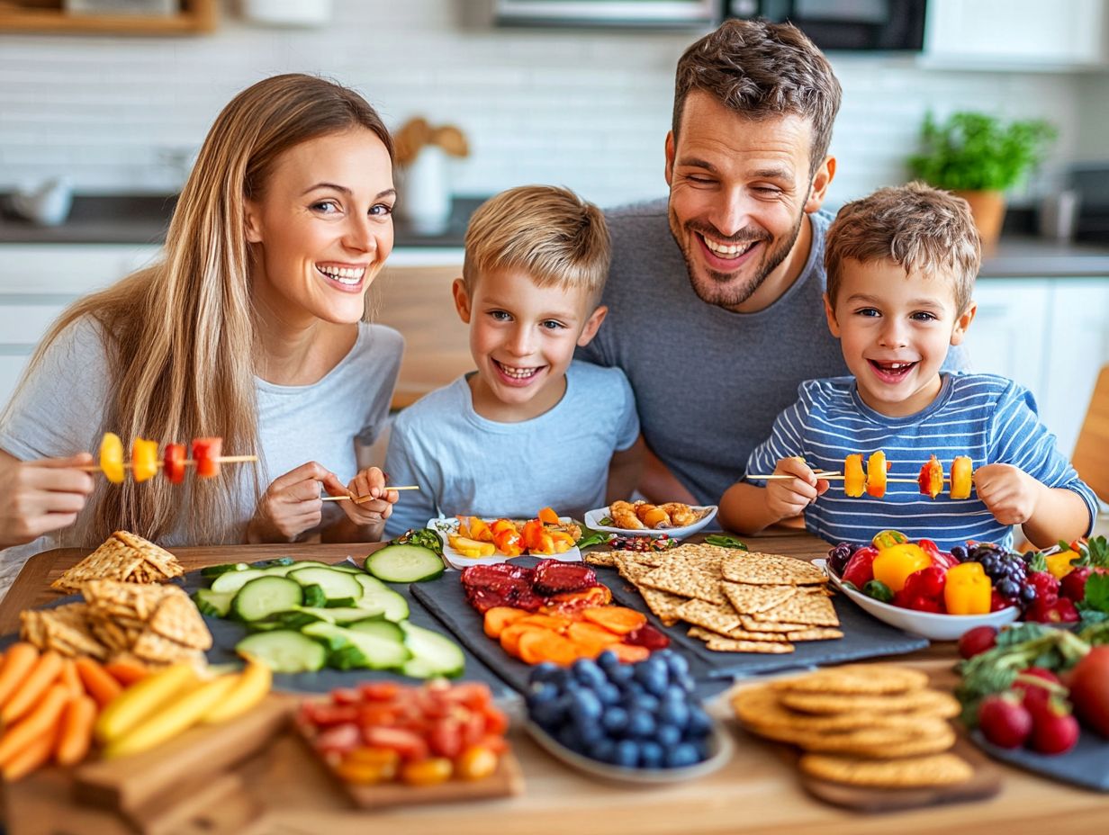 6. Whole Grain Crackers with Hummus