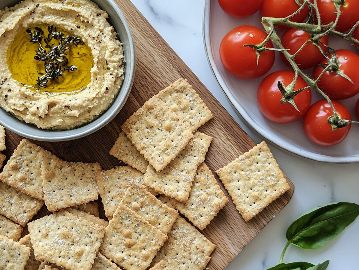 Rolling and cutting nut-free gluten-free crackers for perfect baking results