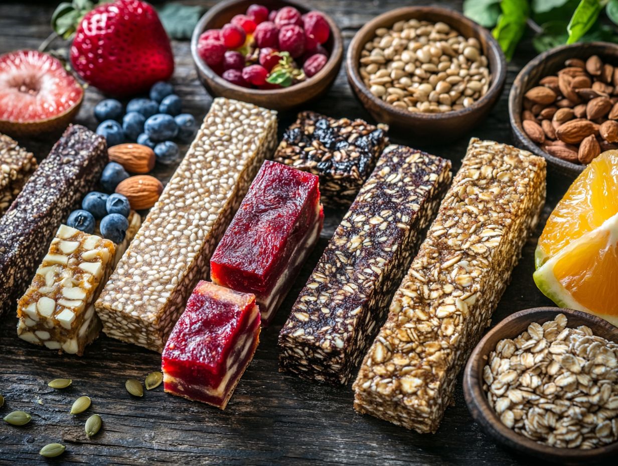 Nut-Free Gluten-Free Snack Bars Boost Energy Levels