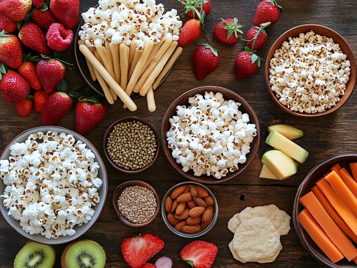 Delicious and Healthy Popcorn Snack Options