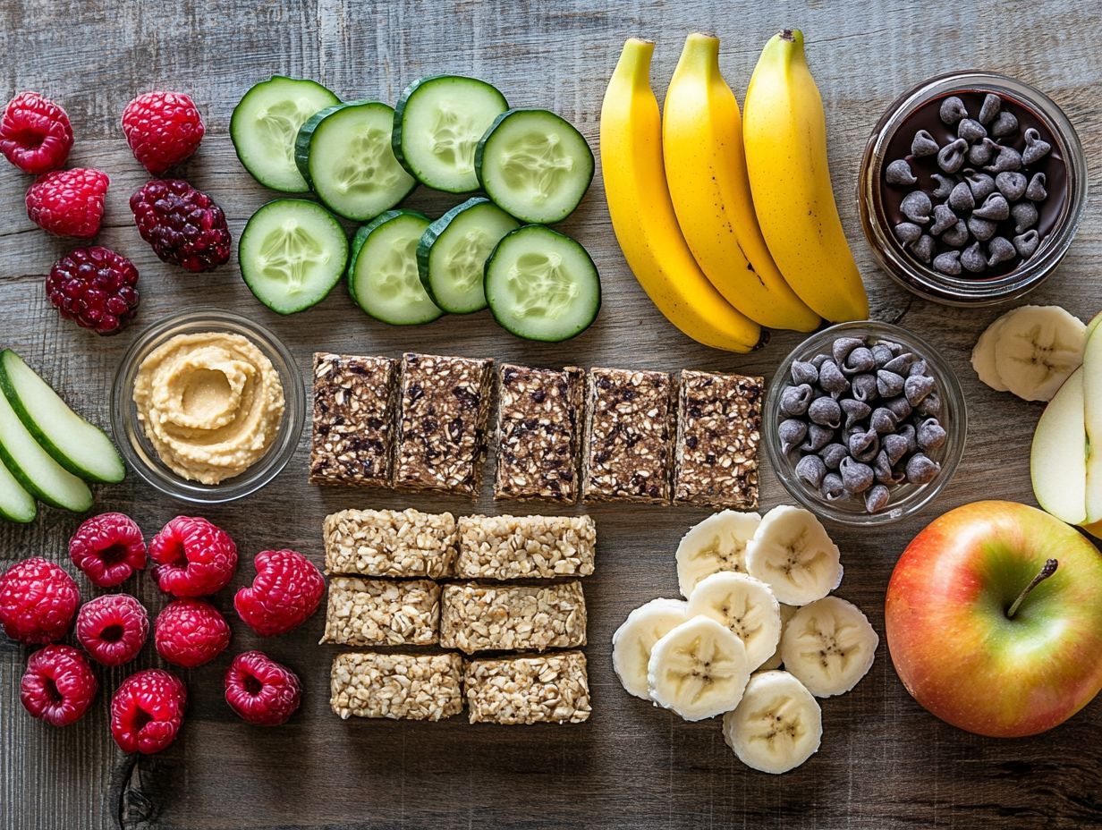 Nut-free and gluten-free snack ideas for athletes