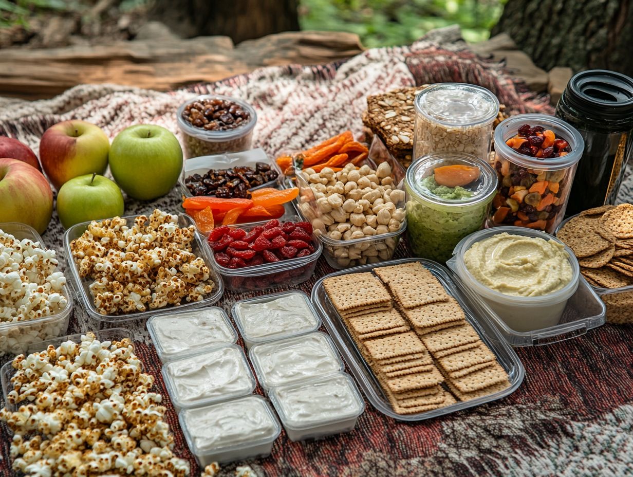 Delicious gluten-free granola bars ideal for camping snacks