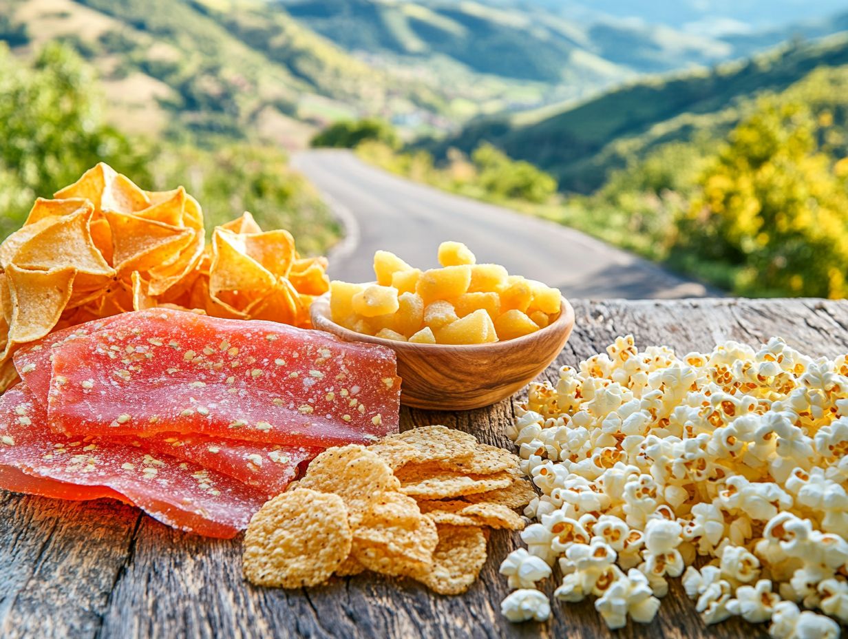 Dietary restrictions for road trips