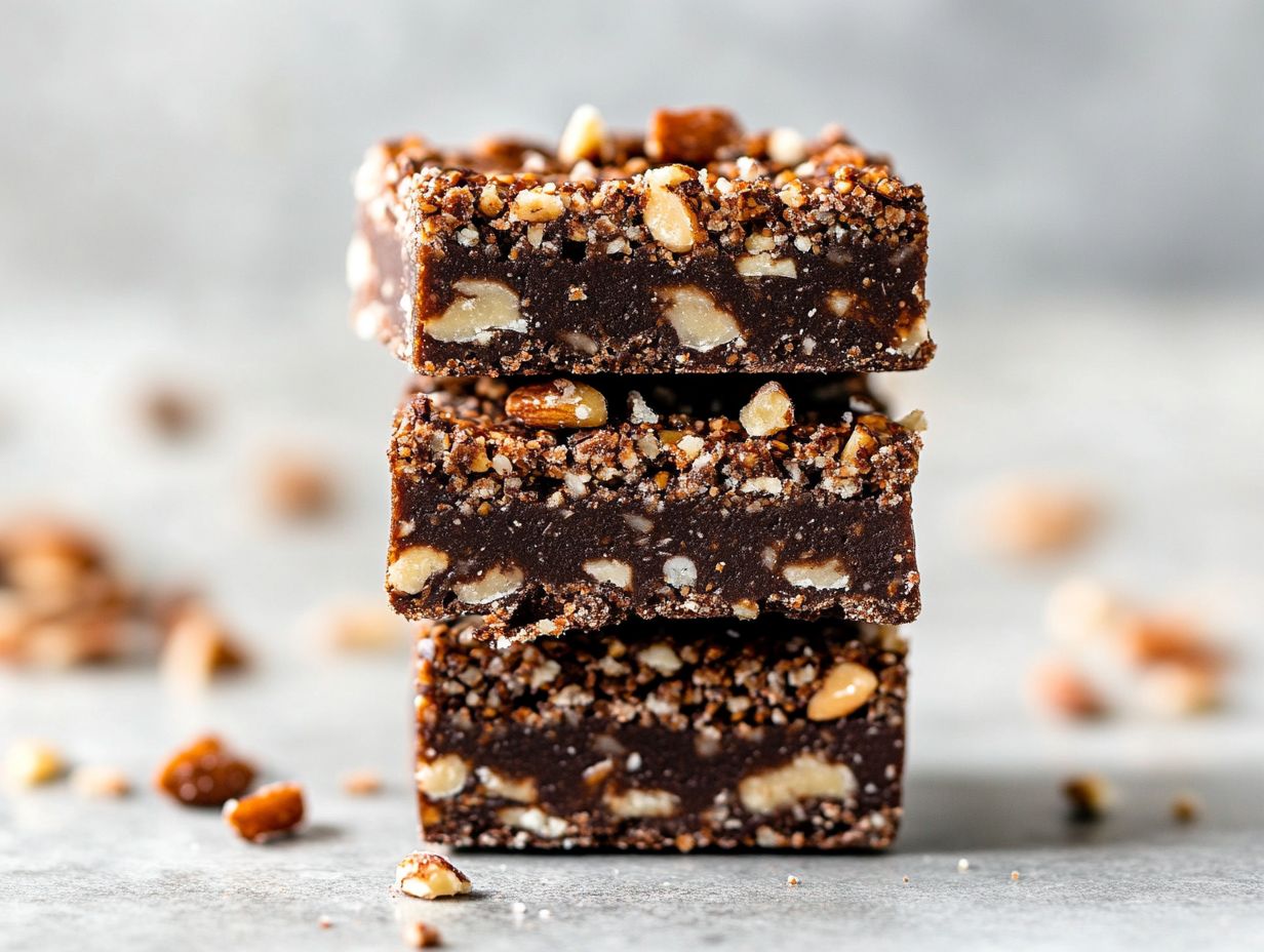 6. No-Bake Oatmeal Bars