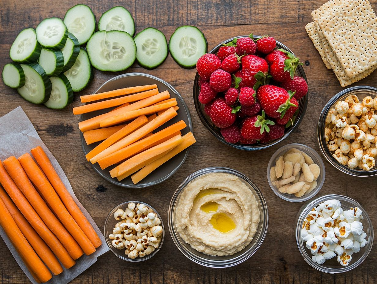 6. Gluten-Free Crackers with Avocado Spread