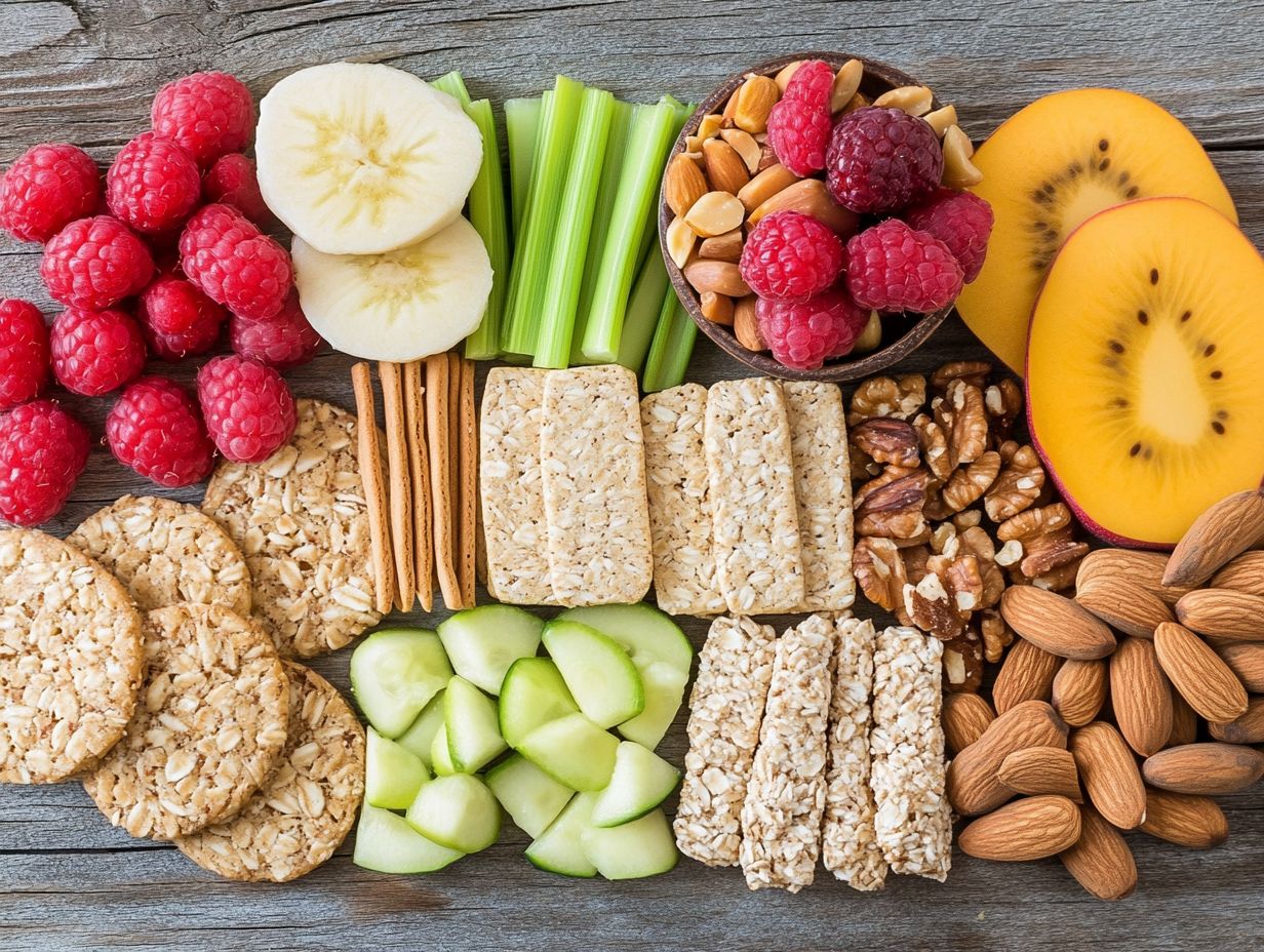 Kids cooking gluten-free snacks