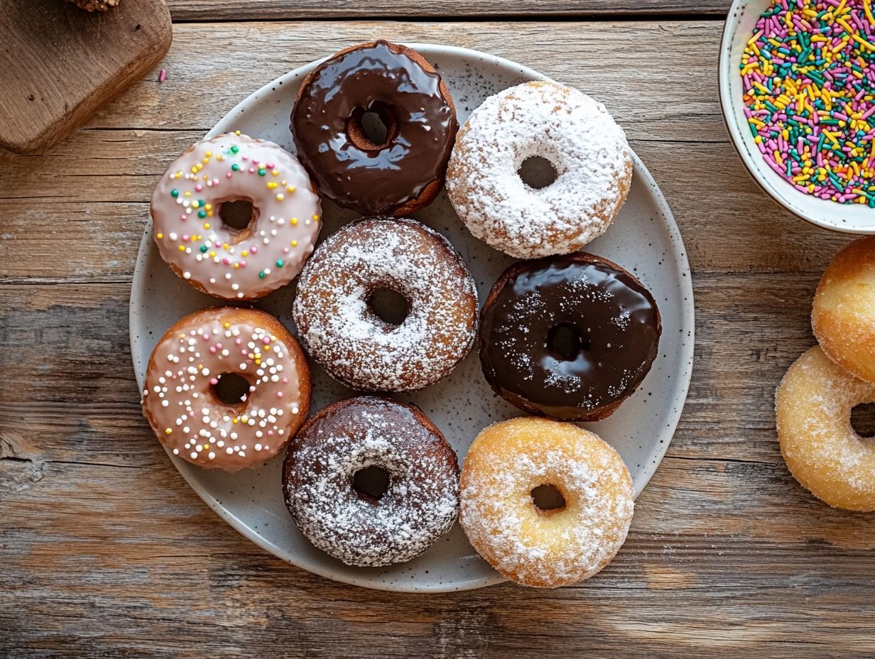 6. Gluten-Free Pumpkin Spice Donuts