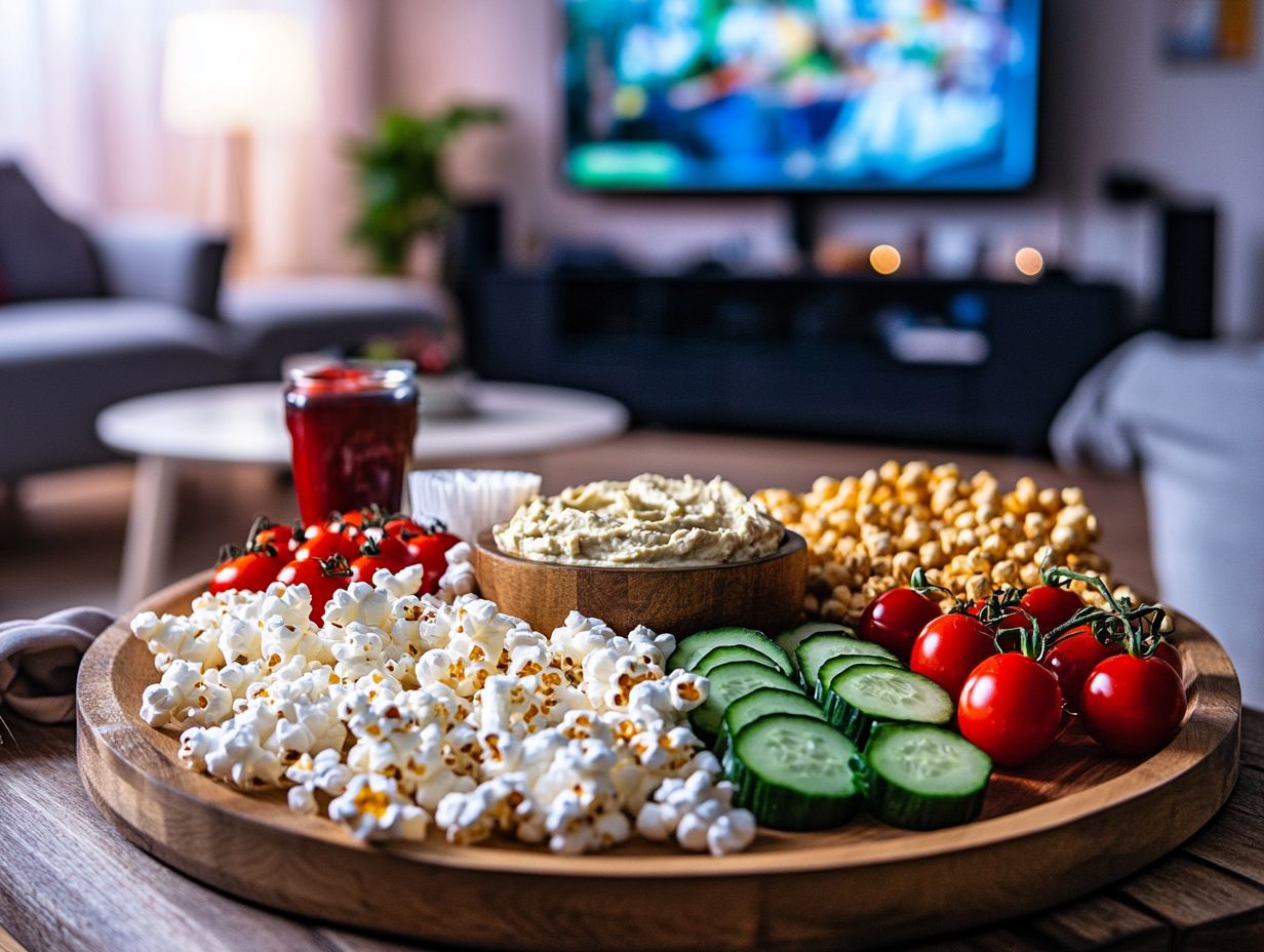 Delicious low-calorie snacks for an enjoyable movie night