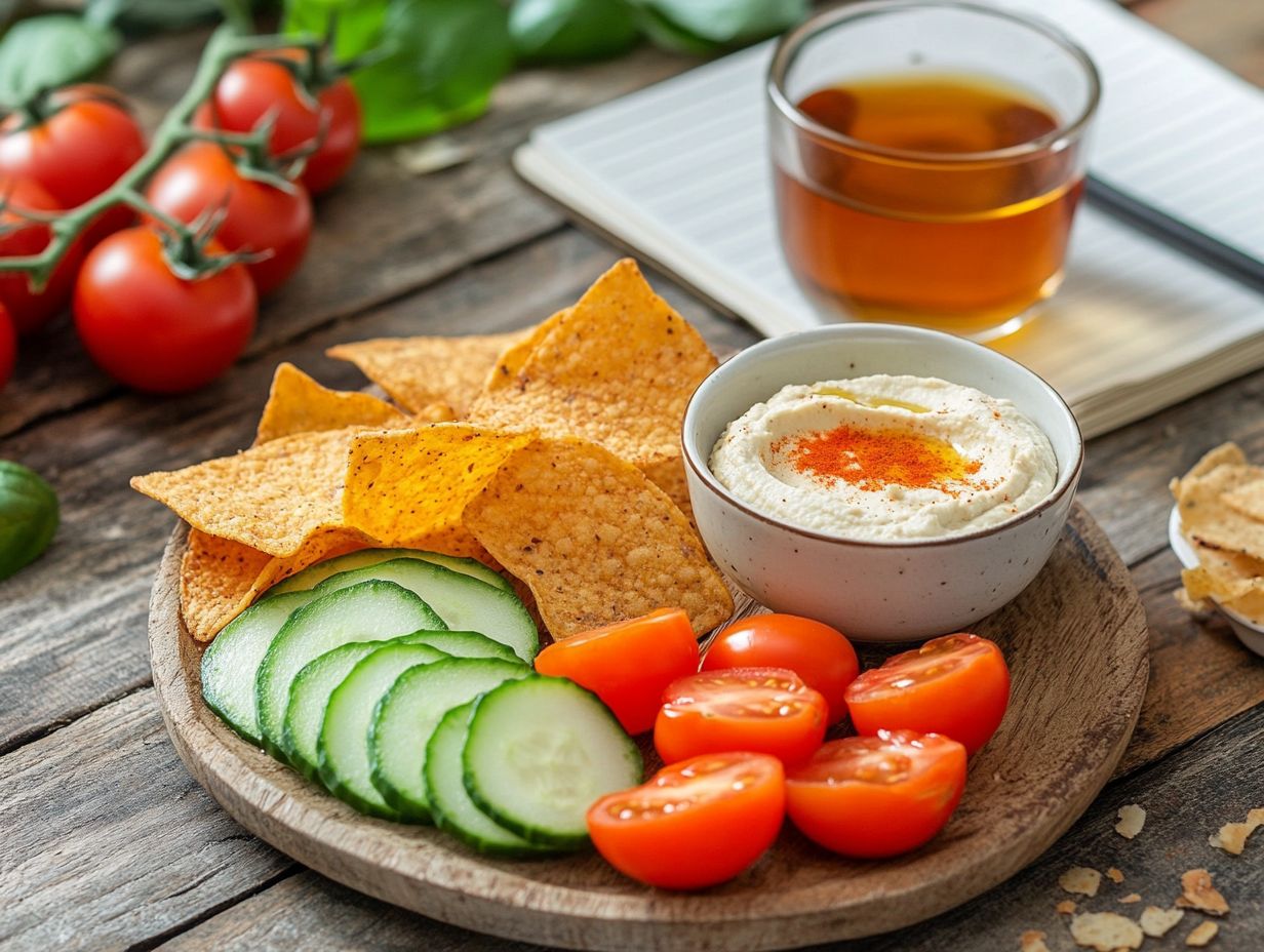 6. Rice Cakes with Avocado and Tomato (A Fresh Gluten-Free Snack)