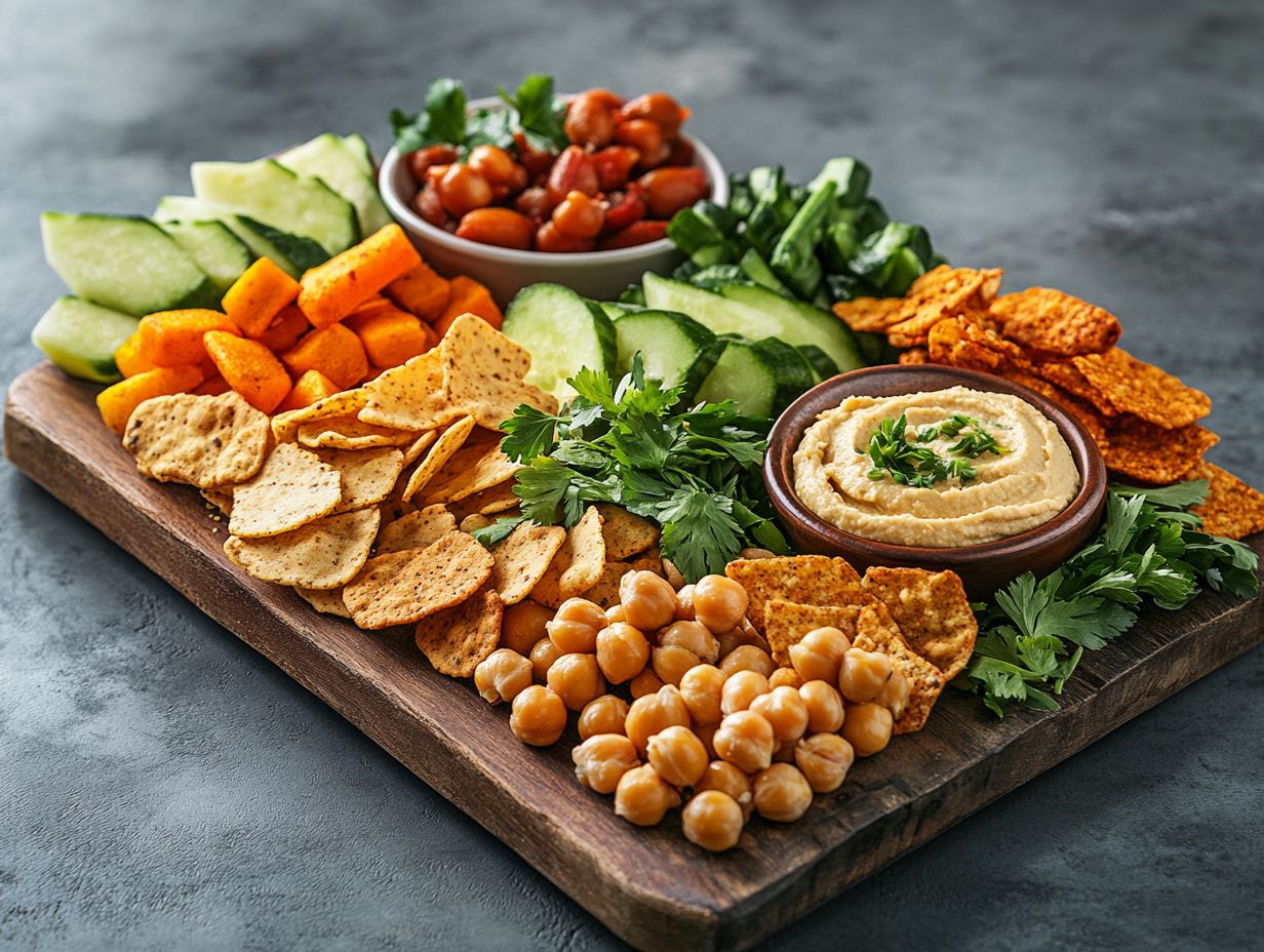 Image showcasing gluten-free snack options